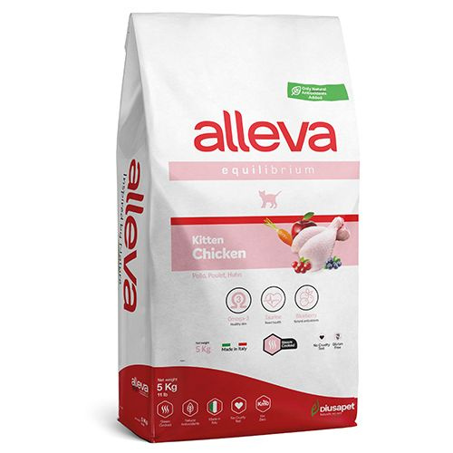 Alleva Equilibrium Kitten Chicken / Сухой корм Аллева для Котят Курица ...