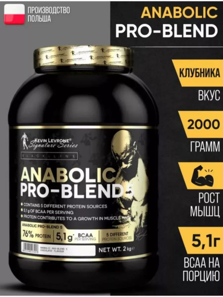 Многокомпонентный протеин LEVRONE Anabolic Pro-Blend 5 2 кг купить на ...