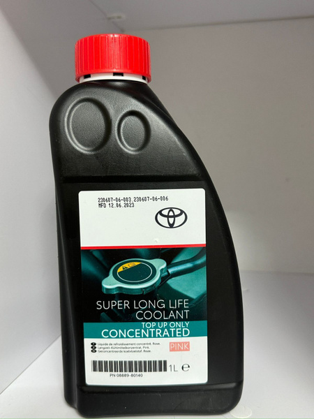 Антифриз концентрат TOYOTA SLLC розовый -70с G12 1л купить на OZON по ...
