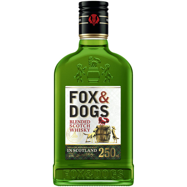 Виски Fox & Dogs 0,25 лБронирование алкоголя (1761042942)