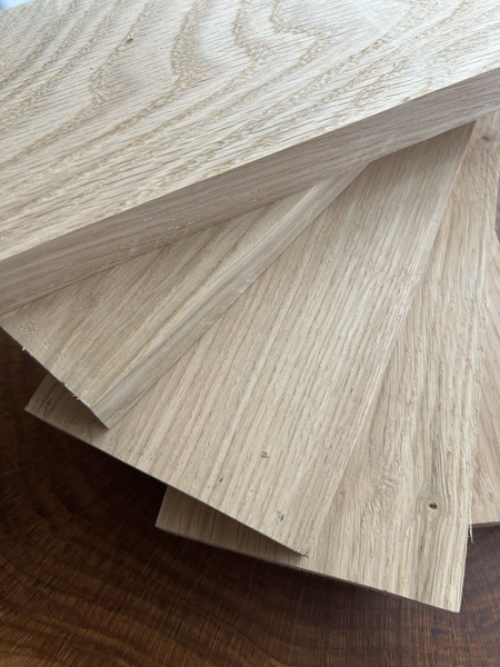 Доска Native Woods, строганная, дубовая, 30 см x 10 см x 2 см, сорт AB ...