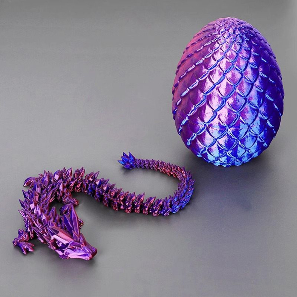 8,5 см драконье яйцо + 22 см хрустальный дракон купить на OZON по ...