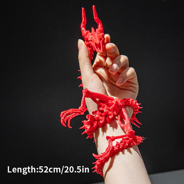 3D-печатные кости дракона, подвижные суставы всего тела, аксессуары для ...