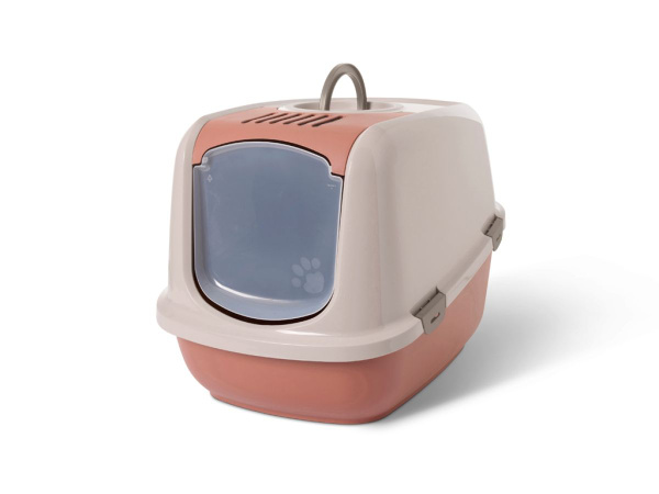 Savic Kattenbak Nestor Jumbo Koudgrijs / Wit 66,5x48,5x46,5 Cm