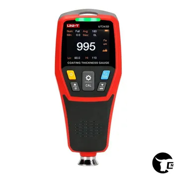 толщиномер автомобильный, UNI T UT343D,красный черное купить на OZON по ...