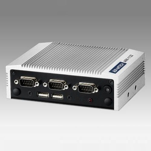 AdvanTechМини-ПКARK-1122F-S8A1E(IntelAtomN2800,RAM2ГБ,IntelGMA,Windows),ARK-1122F-S8A1E,черный,серебристый