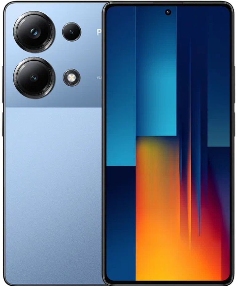 XiaomiСмартфонPocoM6Pro12/512ГБ,синий