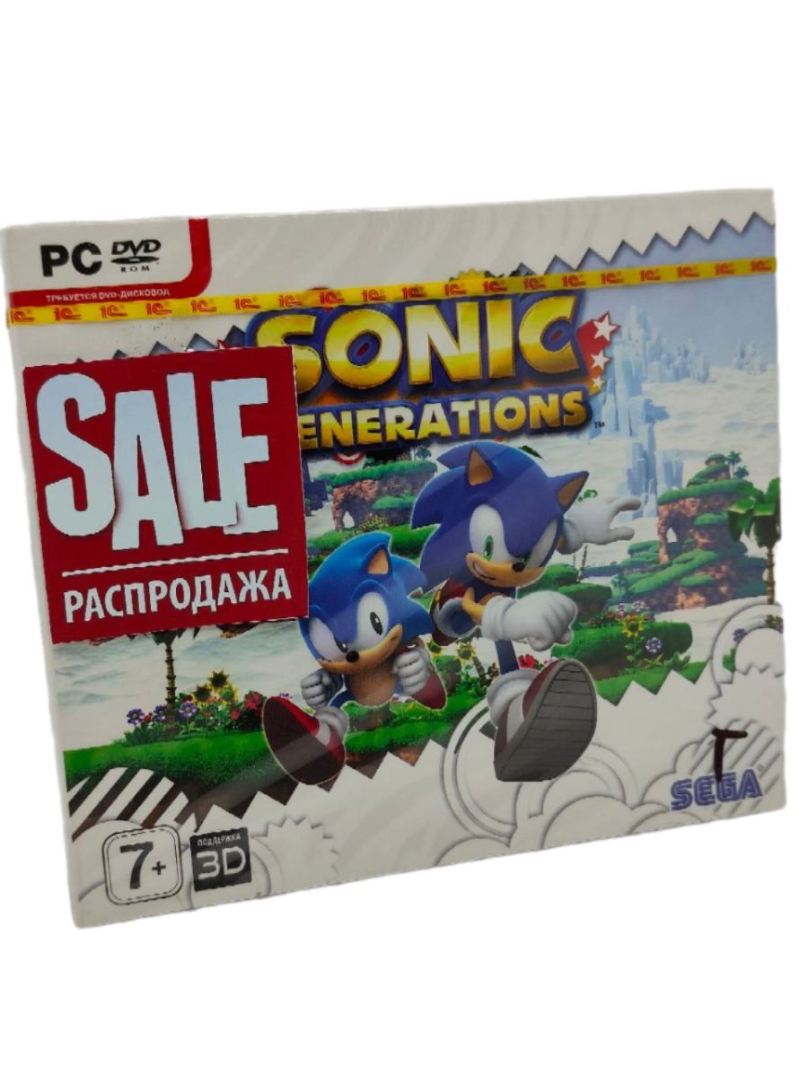 Игра Sonic. Generations (PC-DVD английская версия )