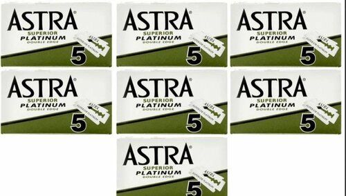 Лезвия Astra (5) 7 упаковок (35 лезвий)