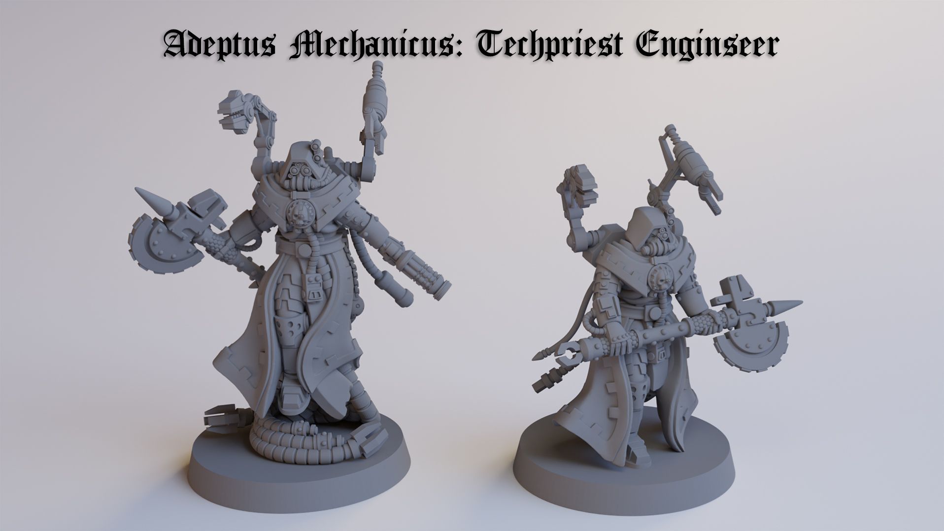 AdeptusMechanicus:TechpriestEnginseer/Техножрец-Техпровидец/Warhammer40kАдептусМеханикус