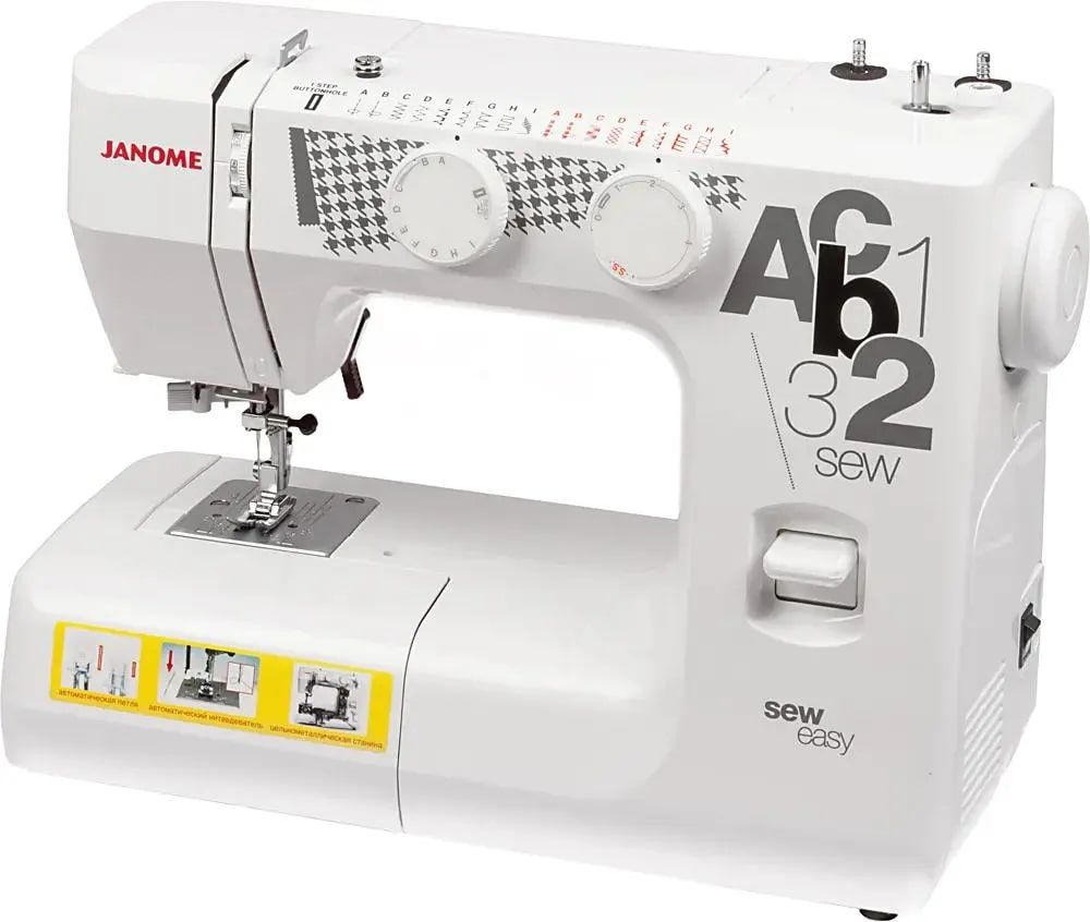 Janome Sew Line 200 – купить электрические швейные машинки на OZON по  выгодным ценам