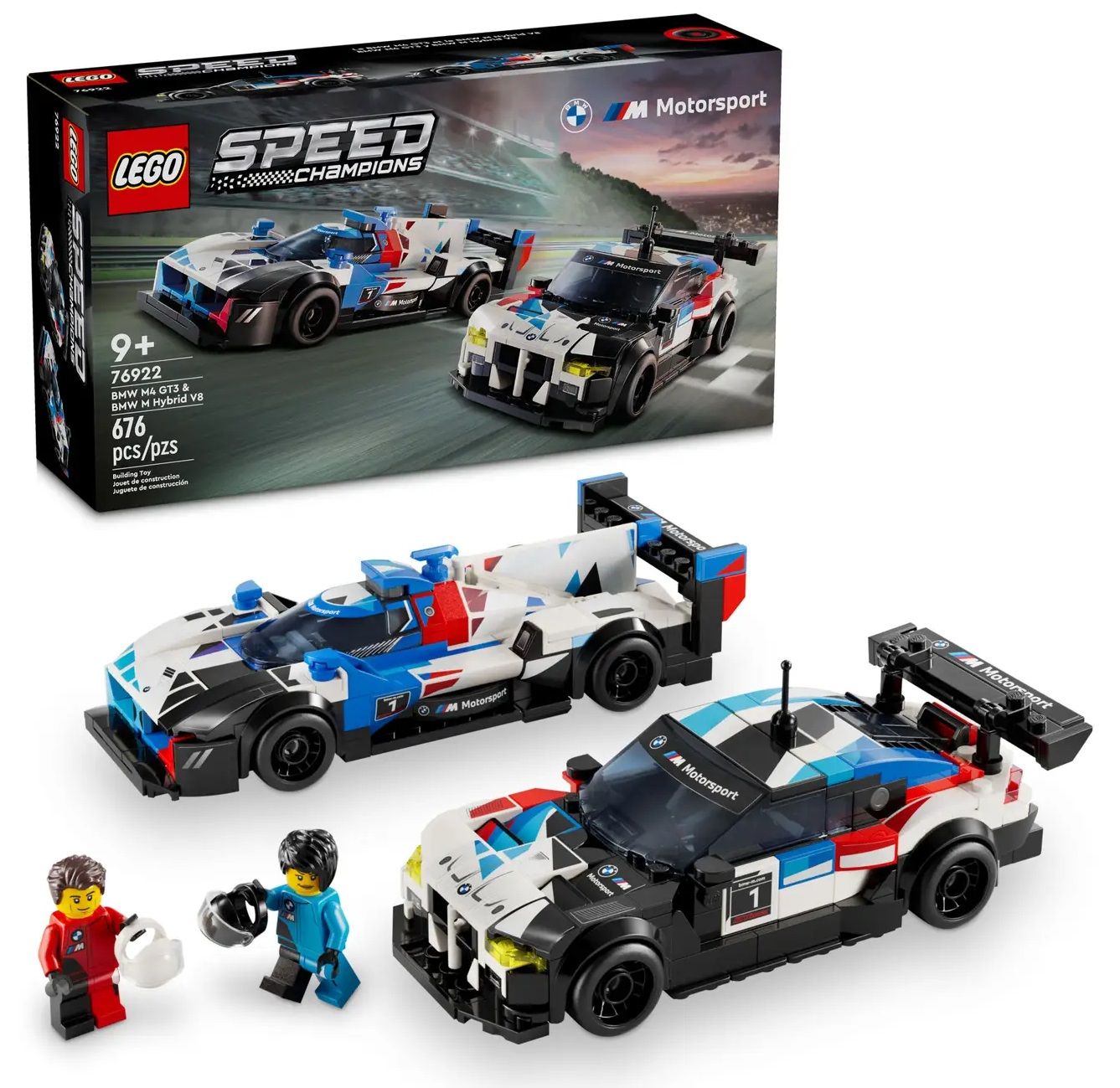 76922 LEGO Speed Champions БМВ М4 GT3 и БМВ М Гибрид V8 - купить с  доставкой по выгодным ценам в интернет-магазине OZON (1430235376)