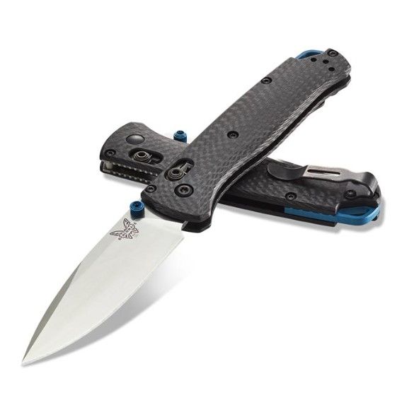 СкладнойтуристическийножBenchmadeBUGOUT535-3CARBON(карбон)