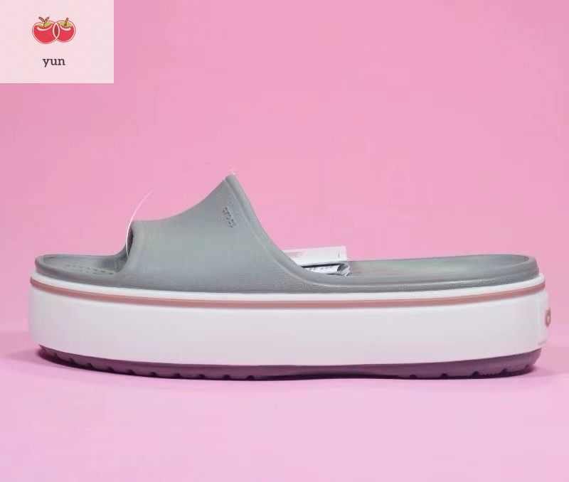 Crocs crocband platform slide best sale