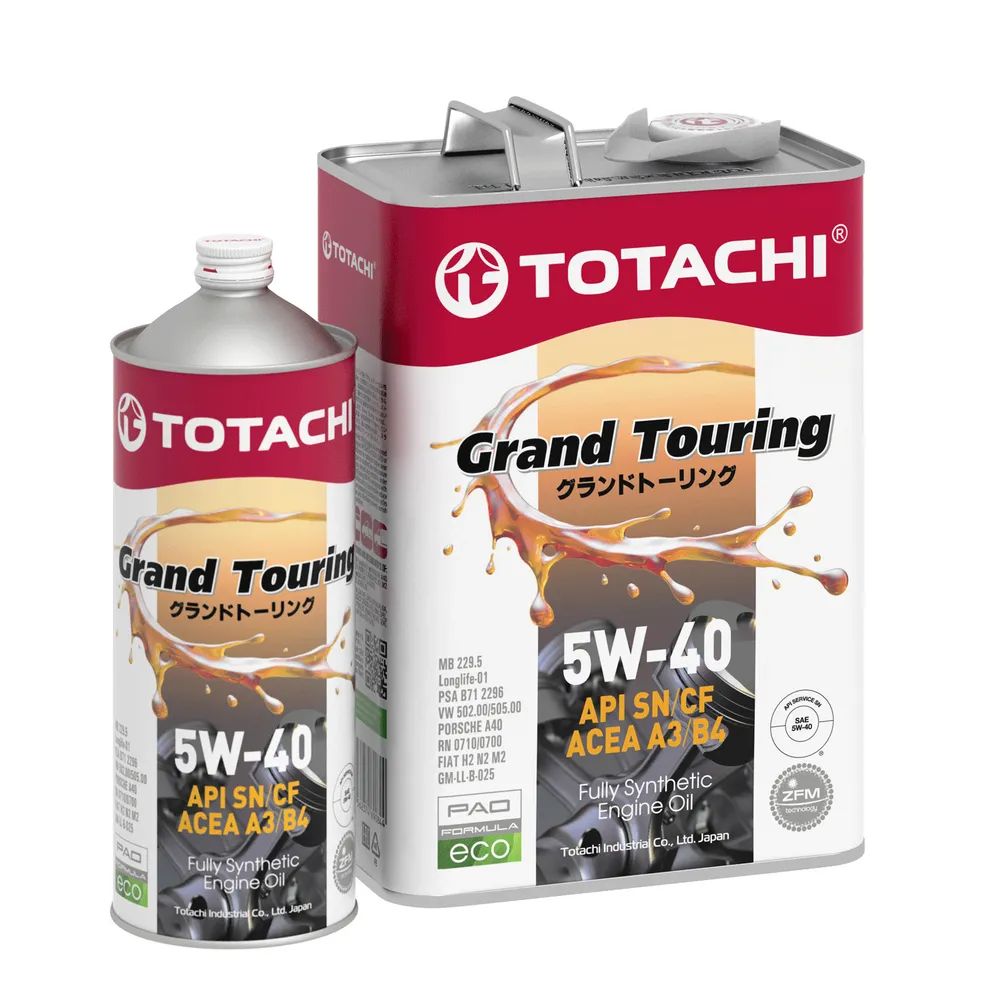 TOTACHI grand touring 5W-40 Масло моторное, Синтетическое, 5 л