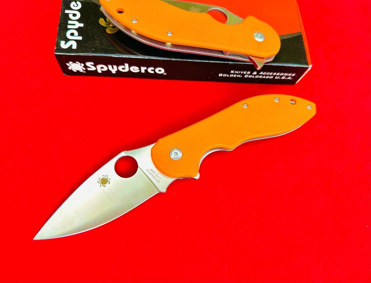 SpydercoНожтуристический,длиналезвия9см