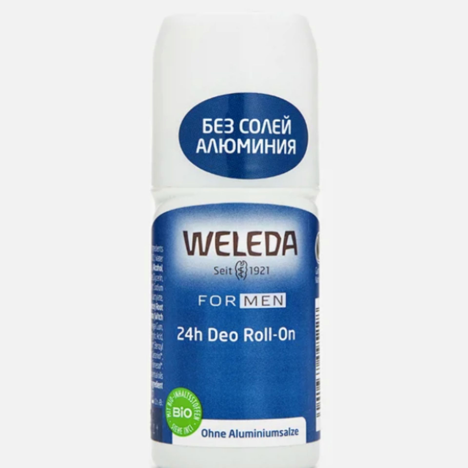 Мужской роликовый дезодорант 24 часа WELEDA deo roll-on