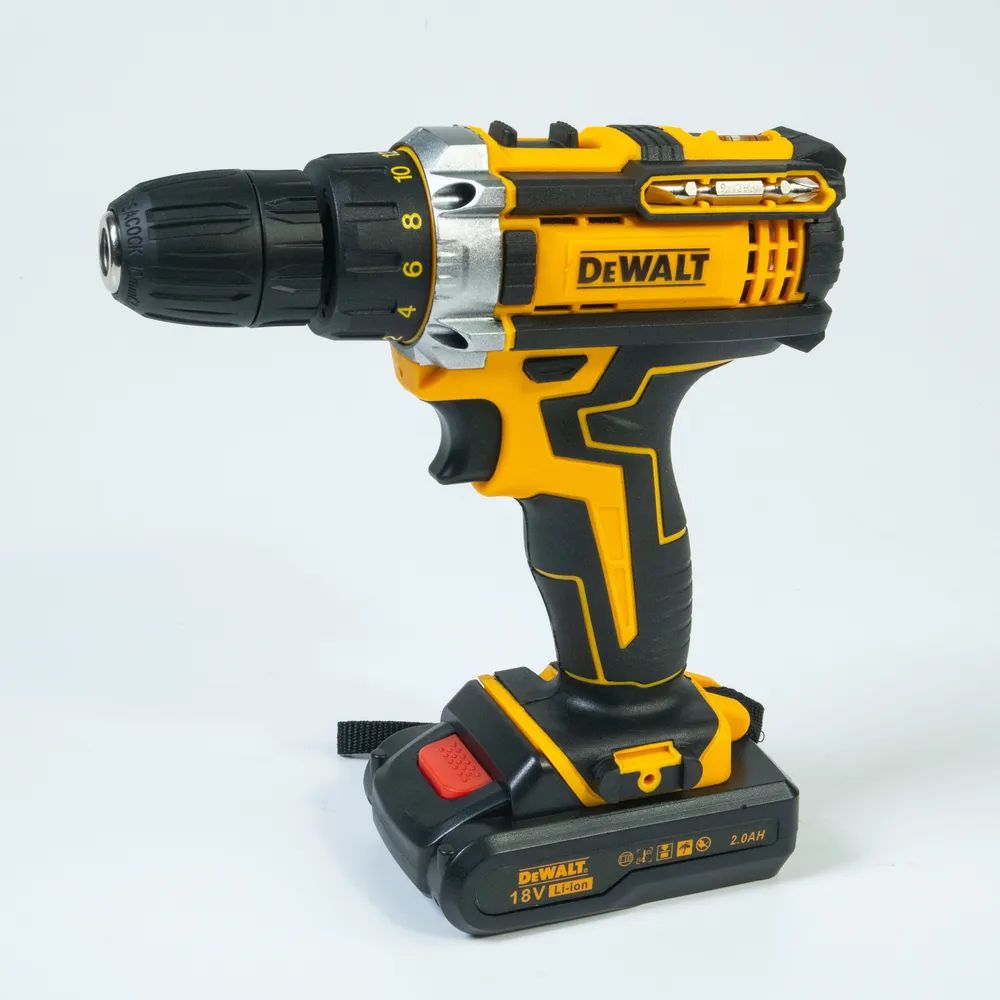 Шуруповерт - дрель аккумуляторный 18v DeWalt