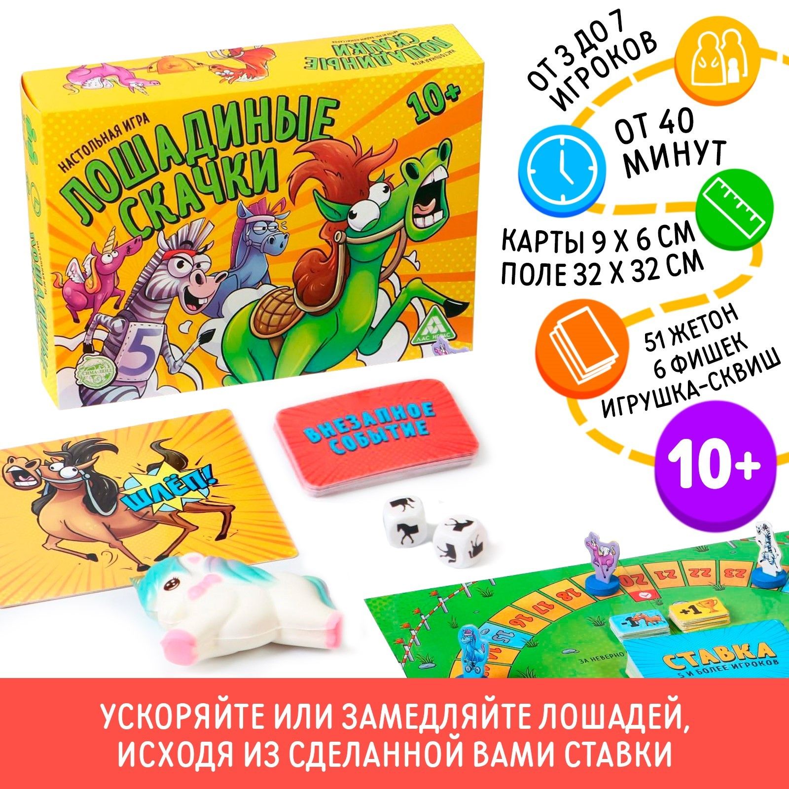 Настольная игра бродилка ЛАС ИГРАС 