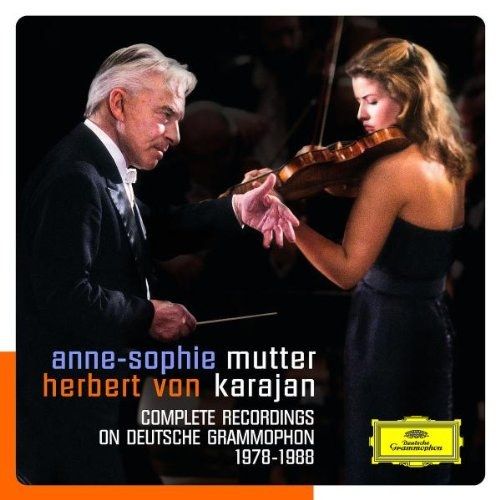 Audio CD ANNE-SOPHIE MUTTER and HERBERT VON KARAJAN. Complete Recordings On Deutsche Grammophon (5 CD)