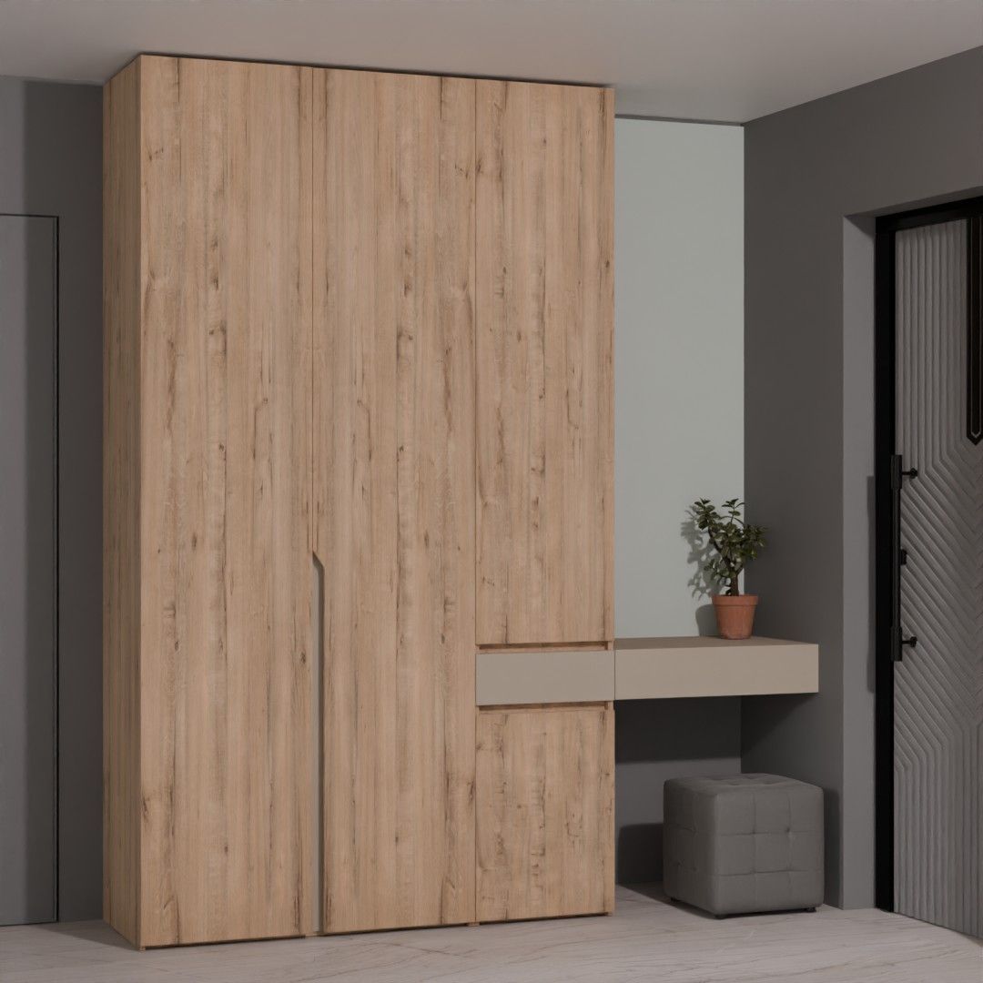 Классический деревянный шкаф