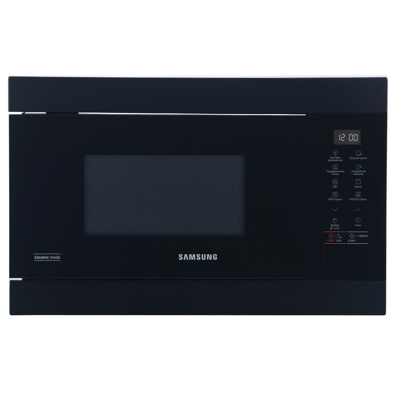 Встраиваемая микроволновая печь Samsung MG22M8054AK/BW