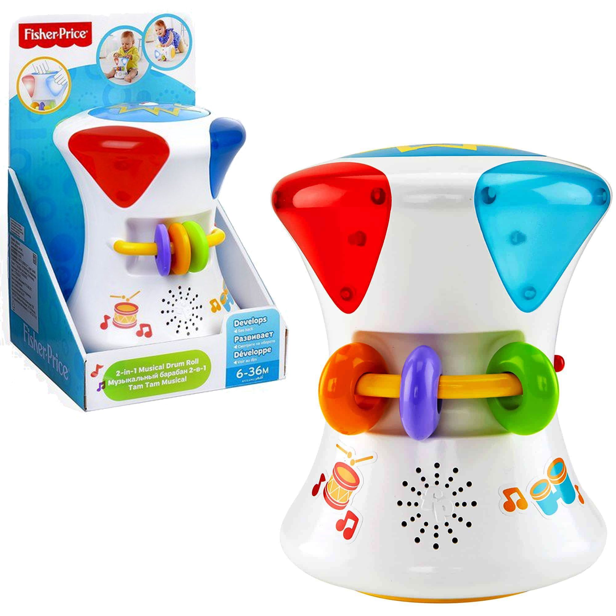 Обучающий музыкальный барабан Fisher-Price