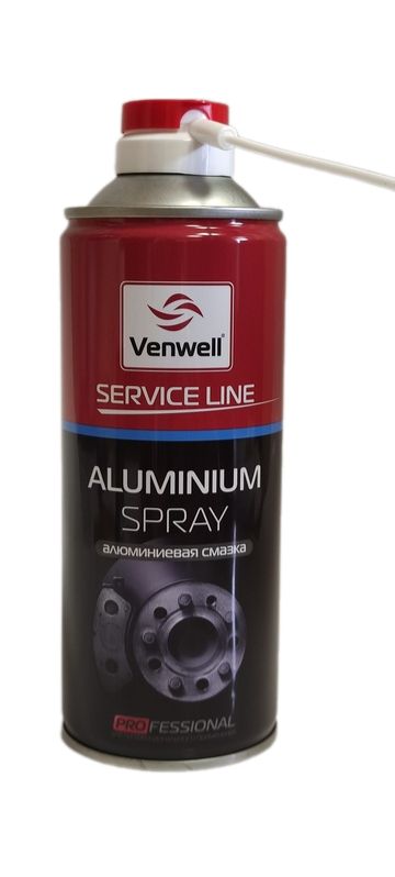 АлюминиеваясмазкаVenwellAluminiumSpray400мл