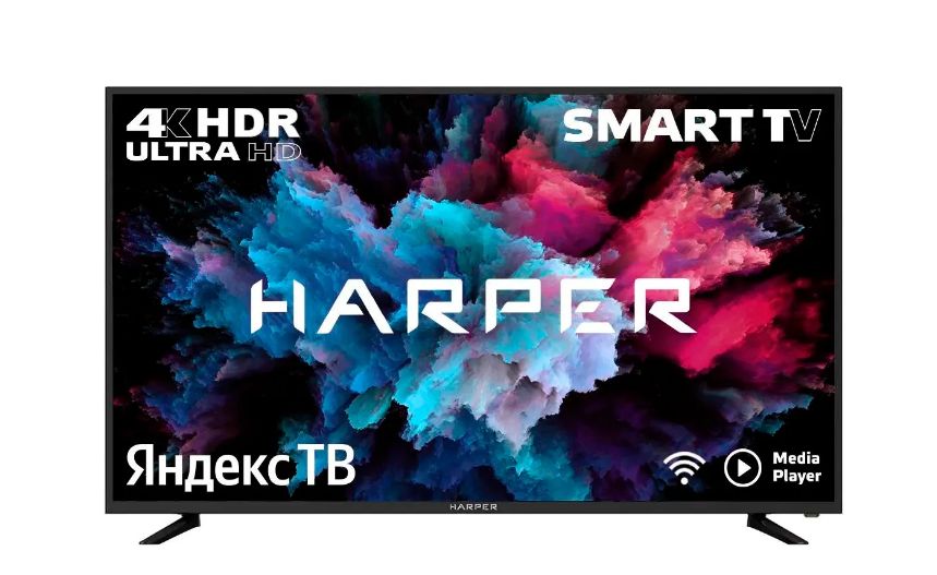 Harper Телевизор Телевизор HARPER 55U661TS, черный 55", черный