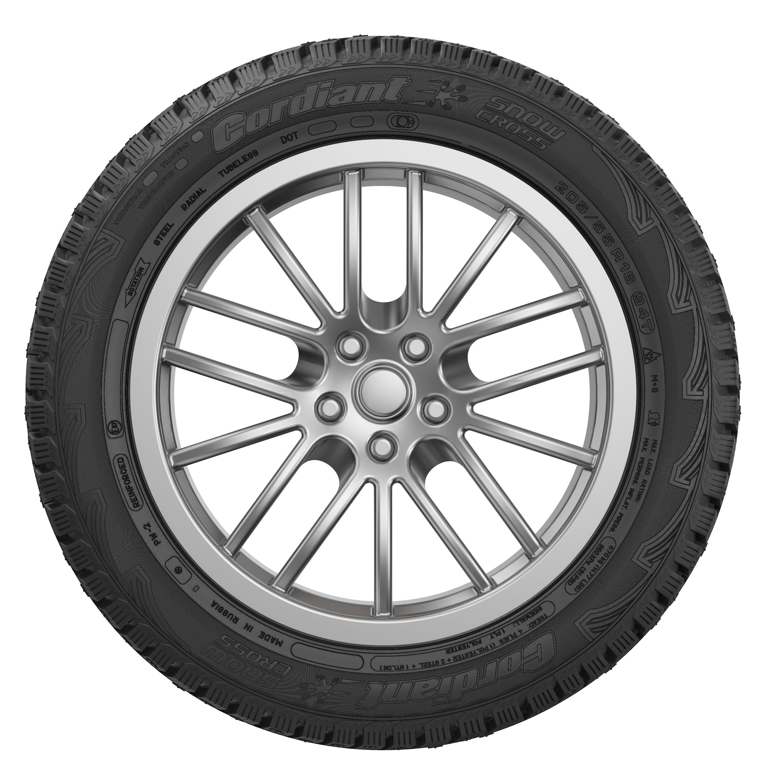 Cordiant CORDIANT SNOW CROSS 2 95T Шины  зимние 195/65  R15 95T