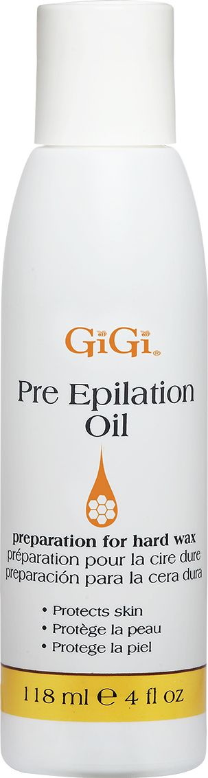 GiGi Масло перед депиляцией и до эпиляции воском Pre-Epilation Oil, 118 мл.