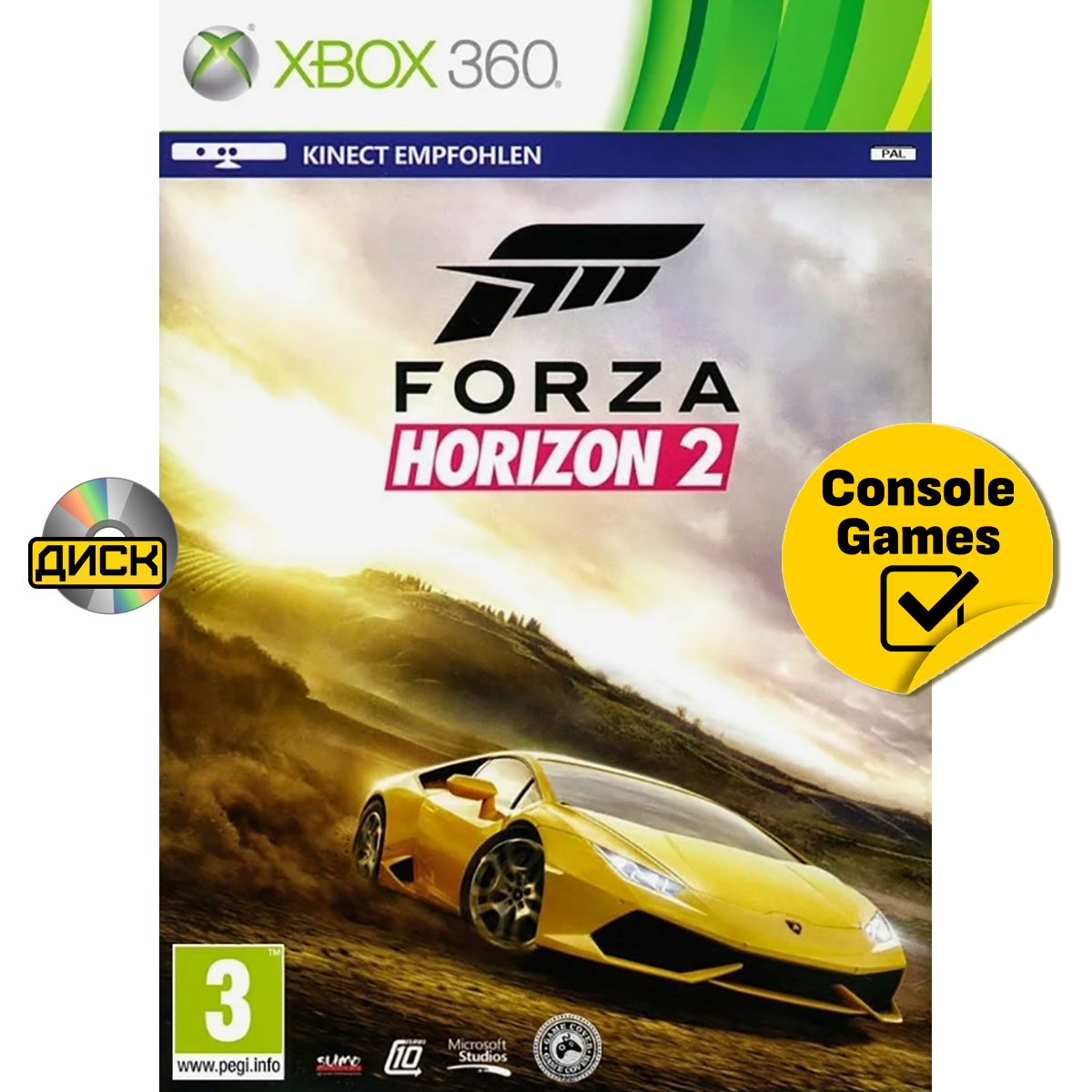 Xbox 360 Forza Horizon 2 (русская версия). Товар уцененный