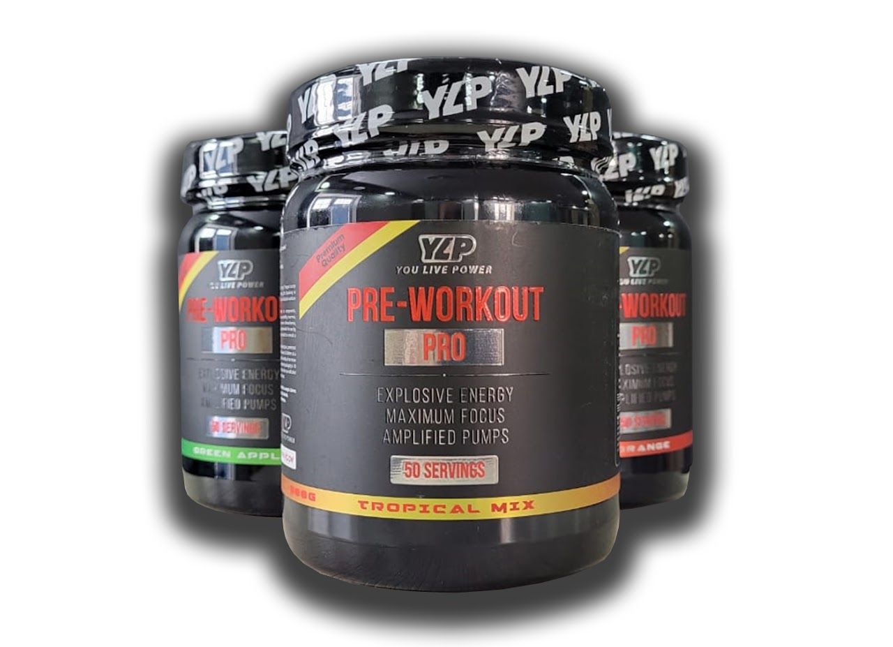 Предтренировочный комплекс YLP Pre-Workout pro 300гр, вкус: тропик