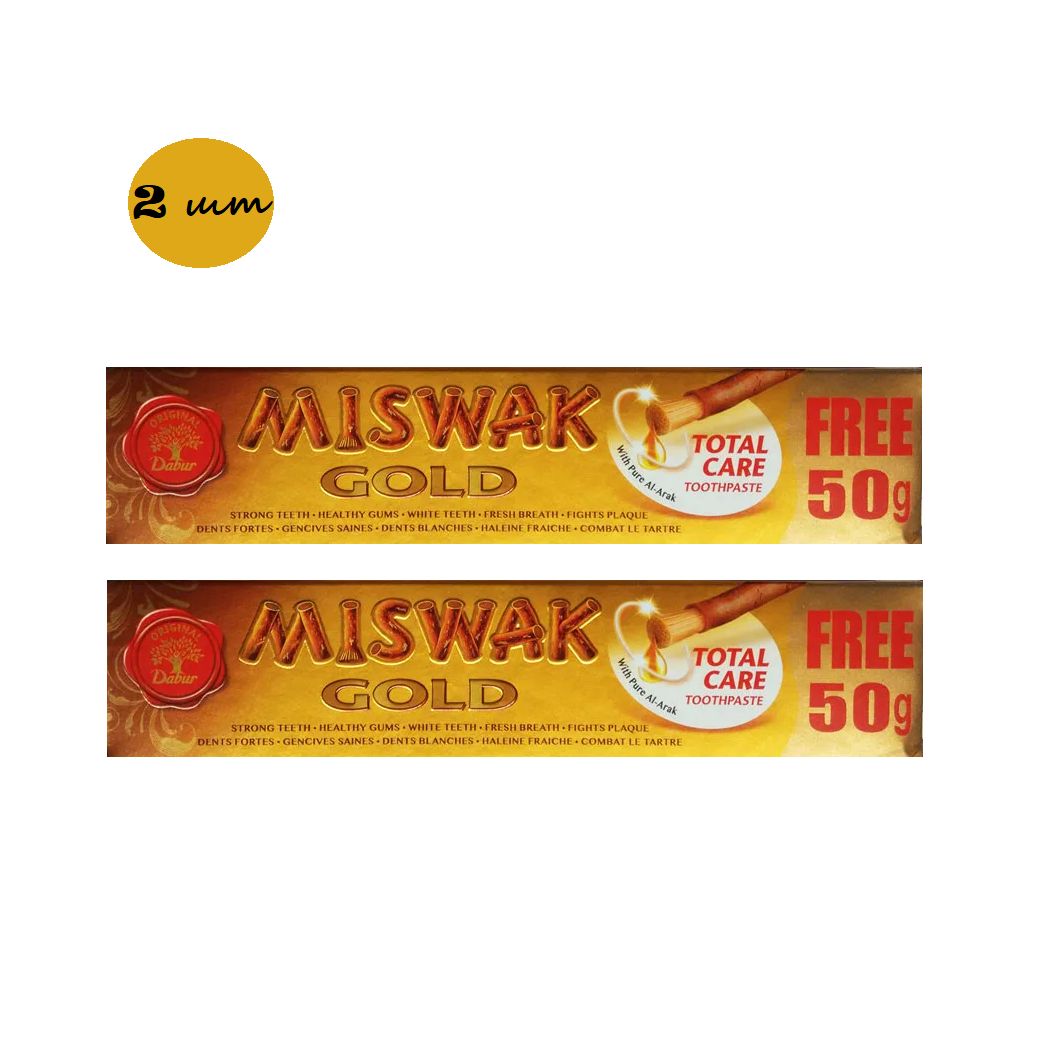 Dabur Зубная паста Мишвак Голд (Miswak gold) / Мисвак голд, 170 г - 2 шт