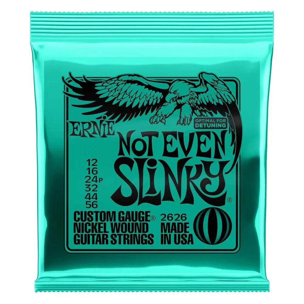 Струны Ernie Ball Regular Slinky Nickel Wound для электрической гитары (12-56) Ernie Ball 2626