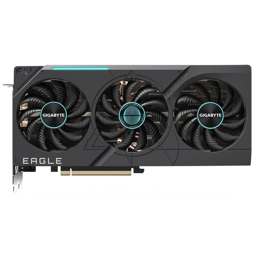 Gigabyte Видеокарта GeForce RTX 4070 Ti SUPER Gigabyte GeForce RTX 4070 Ti SUPER EAGLE 16G 16 ГБ (GV-N407TSEAGLE-16GD)