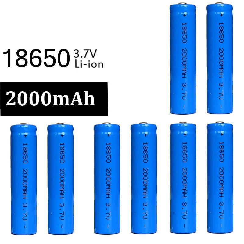 Аккумулятор18650Li-ion3.7В2000mAh