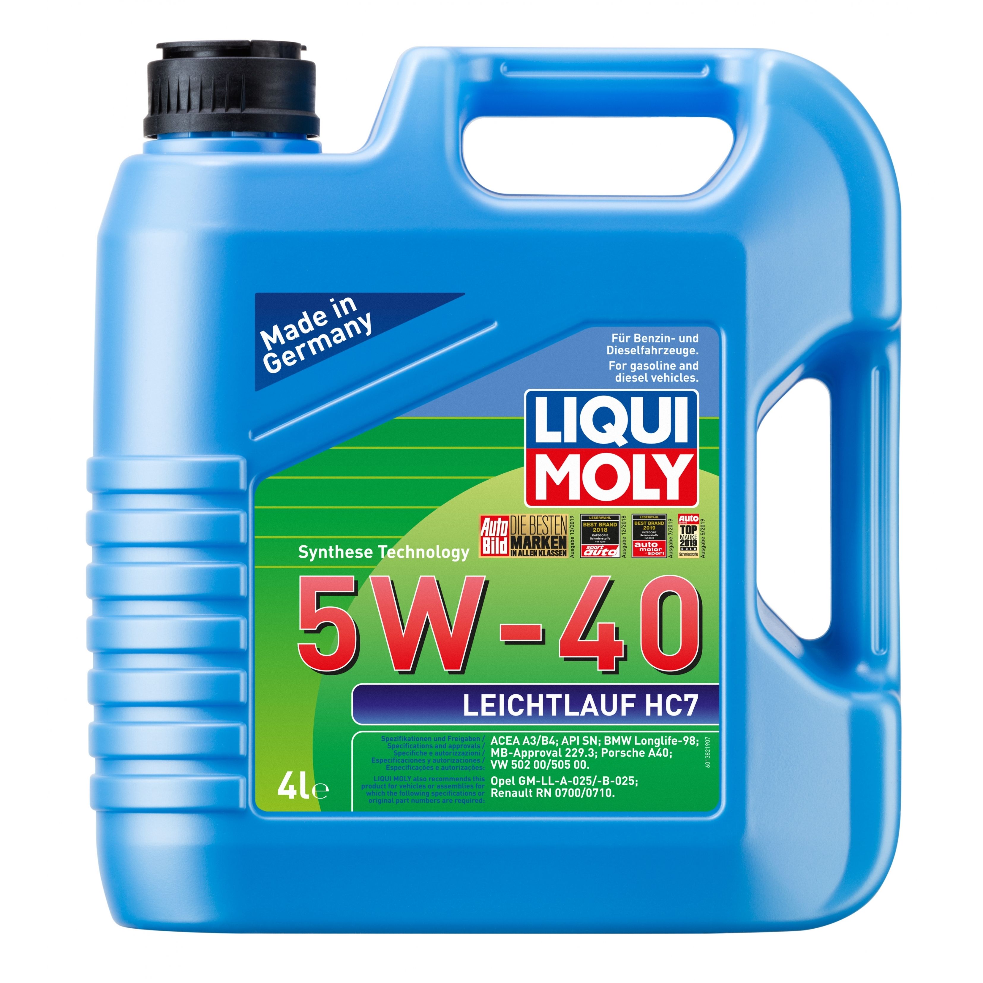 Купить Масло Liqui Moly 5w 40