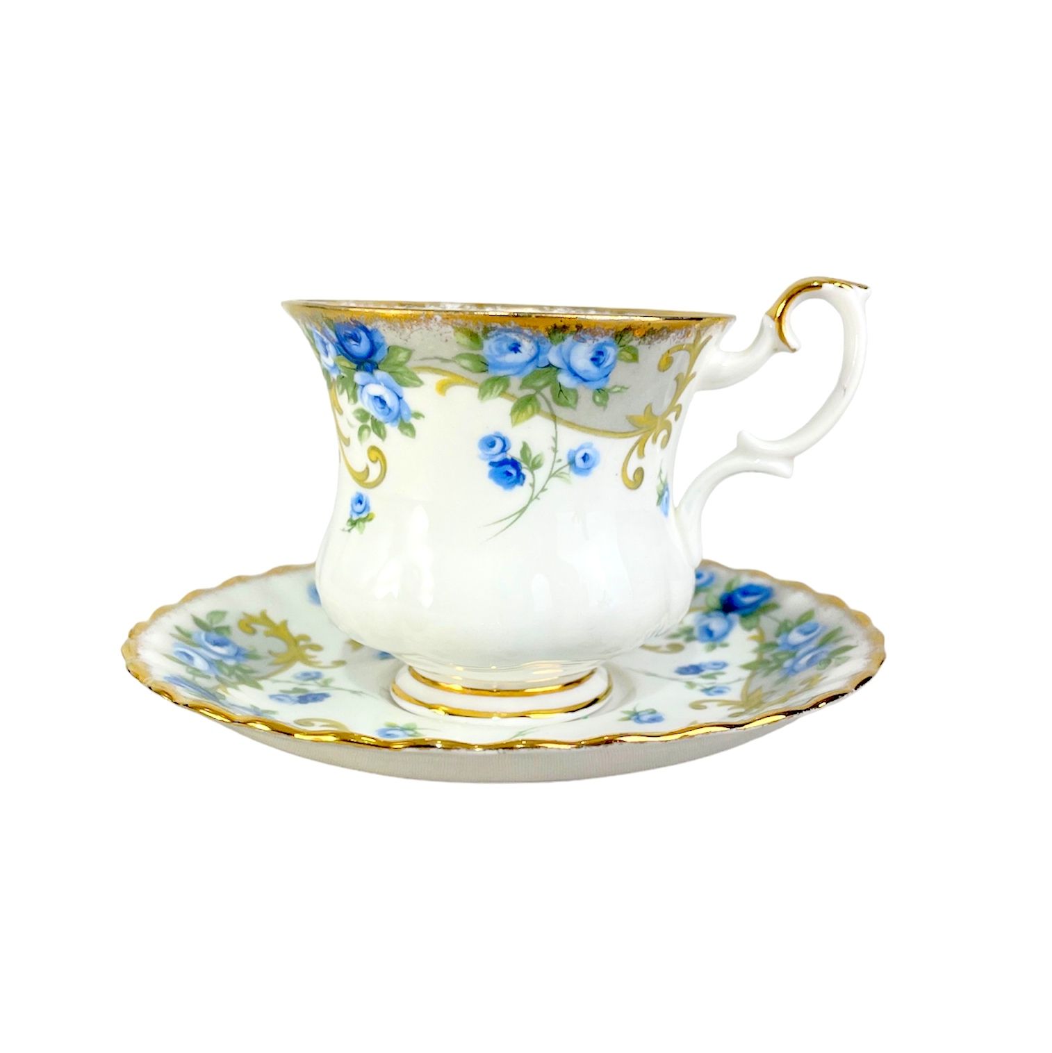 Кофейная пара Angela, Sheraton Series, Royal Albert, винтаж. Англия