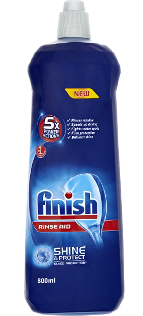 Ополаскиватель для посудомоечной машины Finish Shine Protect, 800 мл