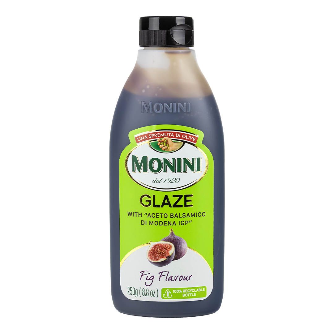 Соус бальзамический Monini Balsamic Glaze глазурь со вкусом инжира, 250мл