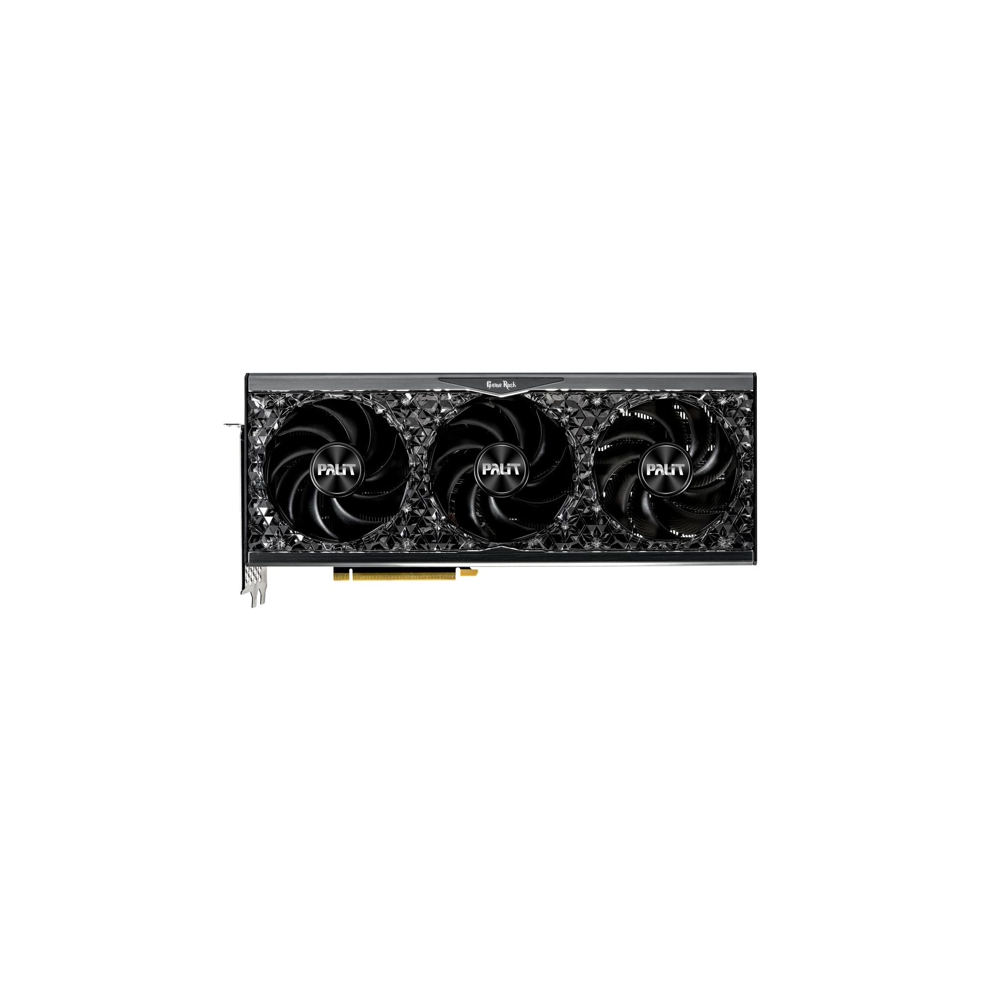 Palit Видеокарта GeForce RTX 4070 Ti SUPER RTX4070Ti SUPER GAMEROCK 16 ГБ (NED47TS019T2-1020Q)