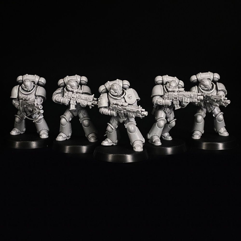 Primaris intercessor squad миниатюра по вселенной warhammer 40000