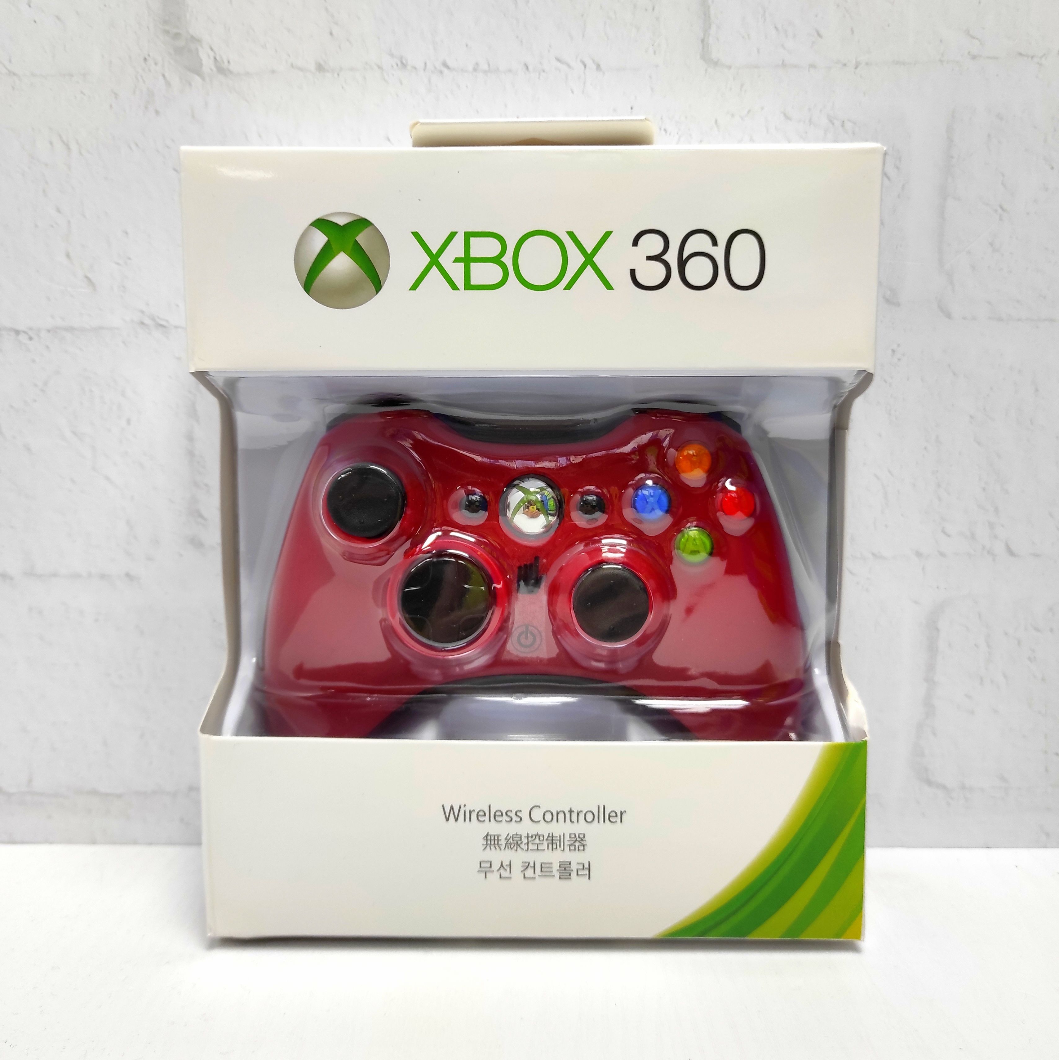 Беспроводной Геймпад Xbox 360 Wireless Controller Красный