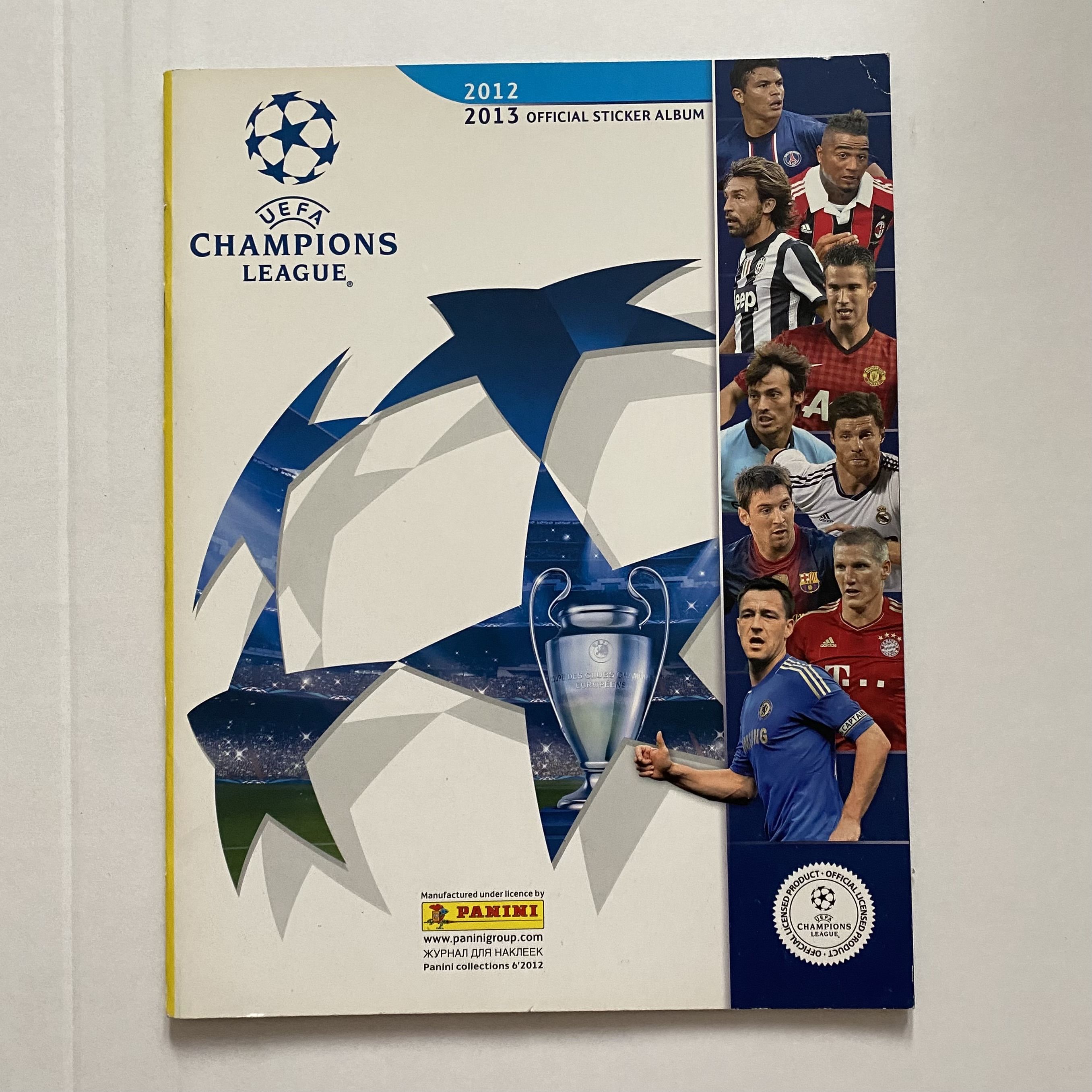 Альбом Лига Чемпионов УЕФА 2012-2013 / Panini