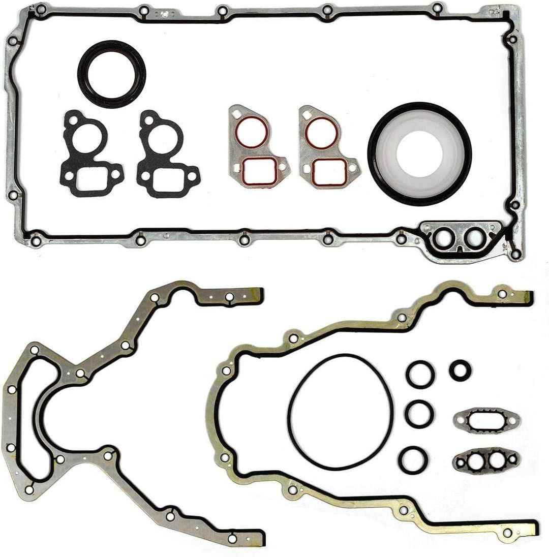 CS5975A CS9284, Комплект нижних прокладок, совместим с Sierra 3500 Yukon H2 Ascender 9-7x Corvette Avalanche 1500 1997-2011 5.7L 6.0L 6.2L OHV LS3 VIN H M