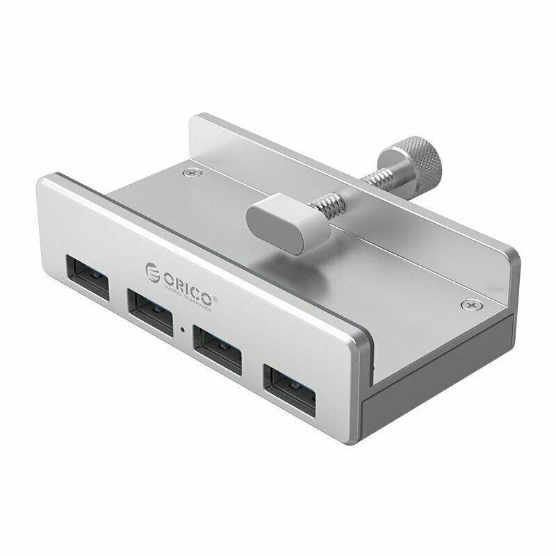 USB-концентраторORICOMH4PU-SV,4разъема,серебристый