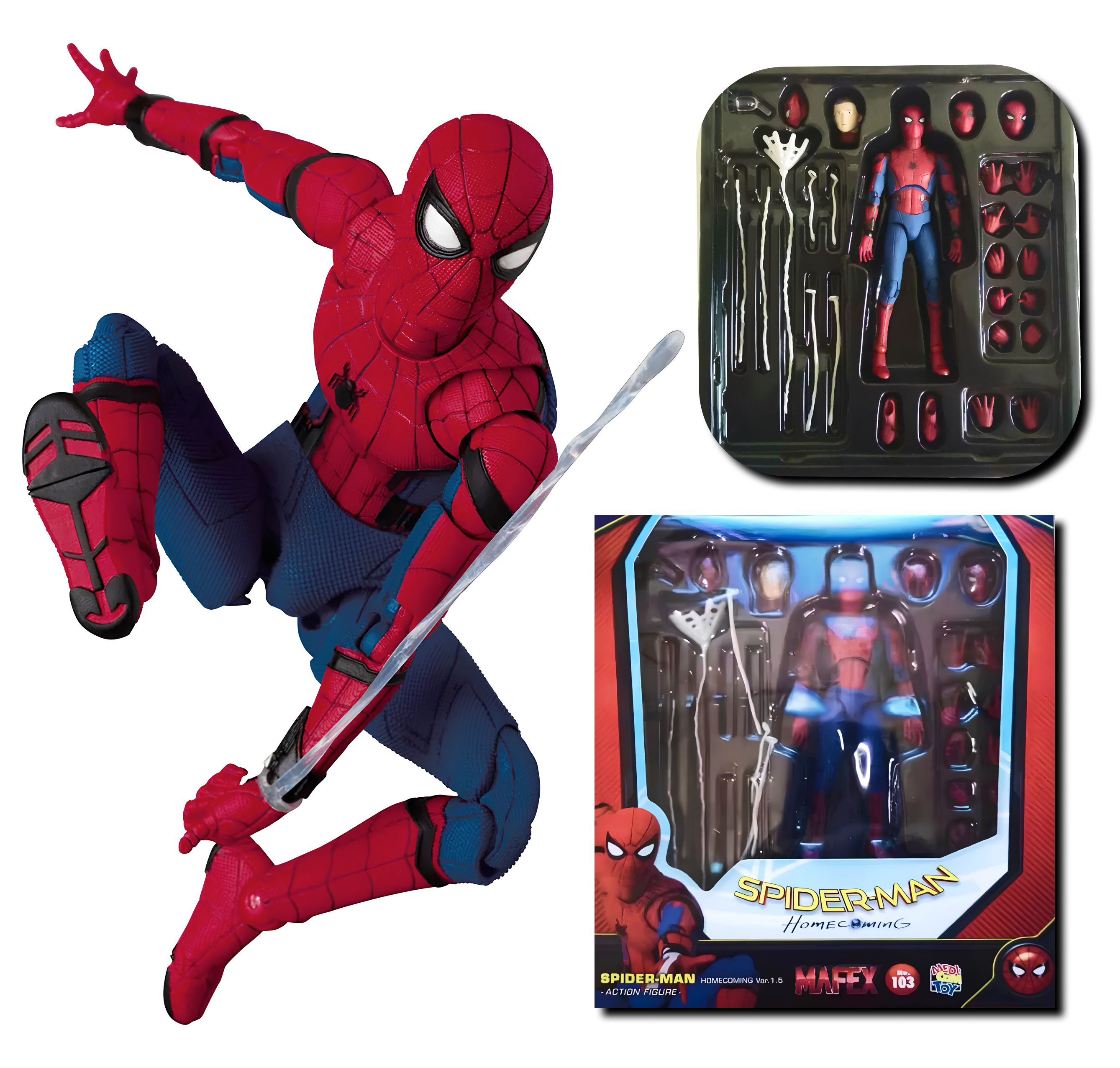 Spider Man ome coming MAFEX No.103 18 OZON 902710917