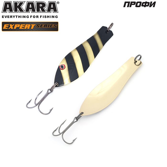 Блесна колеб. Akara Expert Профи 95 мм 21 гр. 14/GO