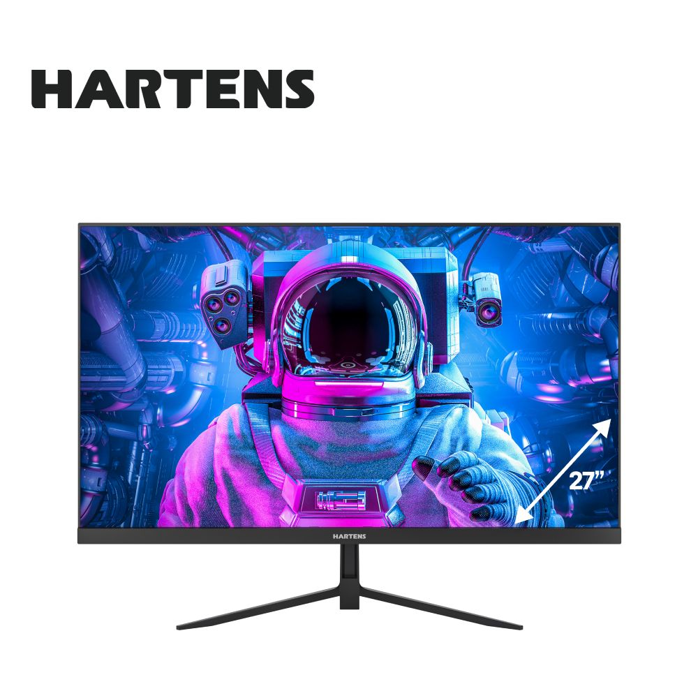 Hartens27"МониторHTM27C165,черный.Уцененныйтовар